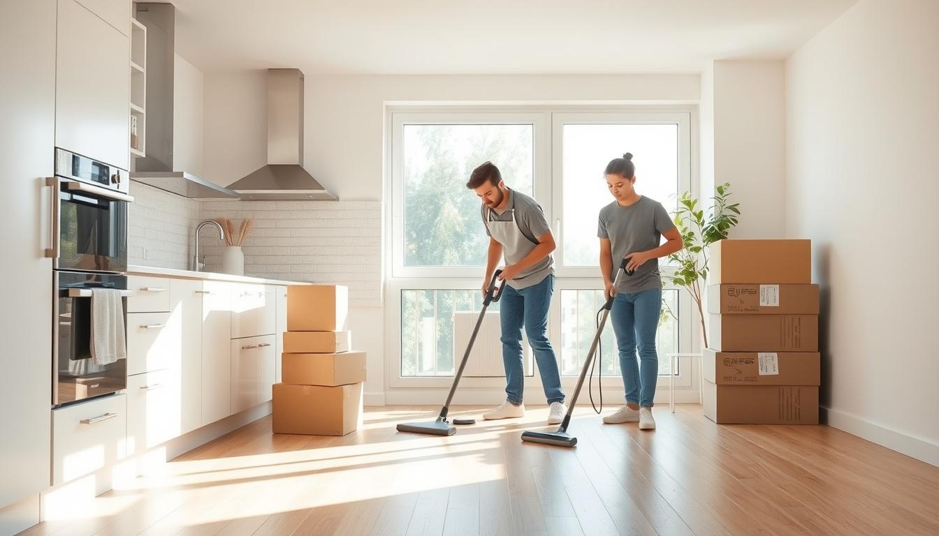 Cleaning built for handovers